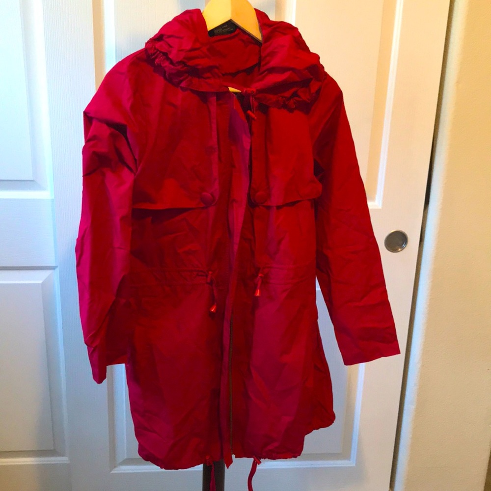 Red jacket